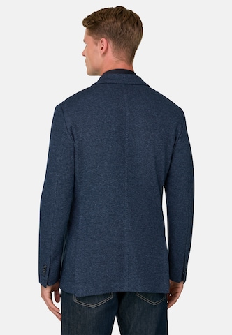 Boggi Milano Slim fit Colbert in Blauw: terug