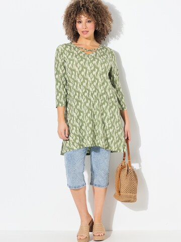 T-shirt Ulla Popken en vert