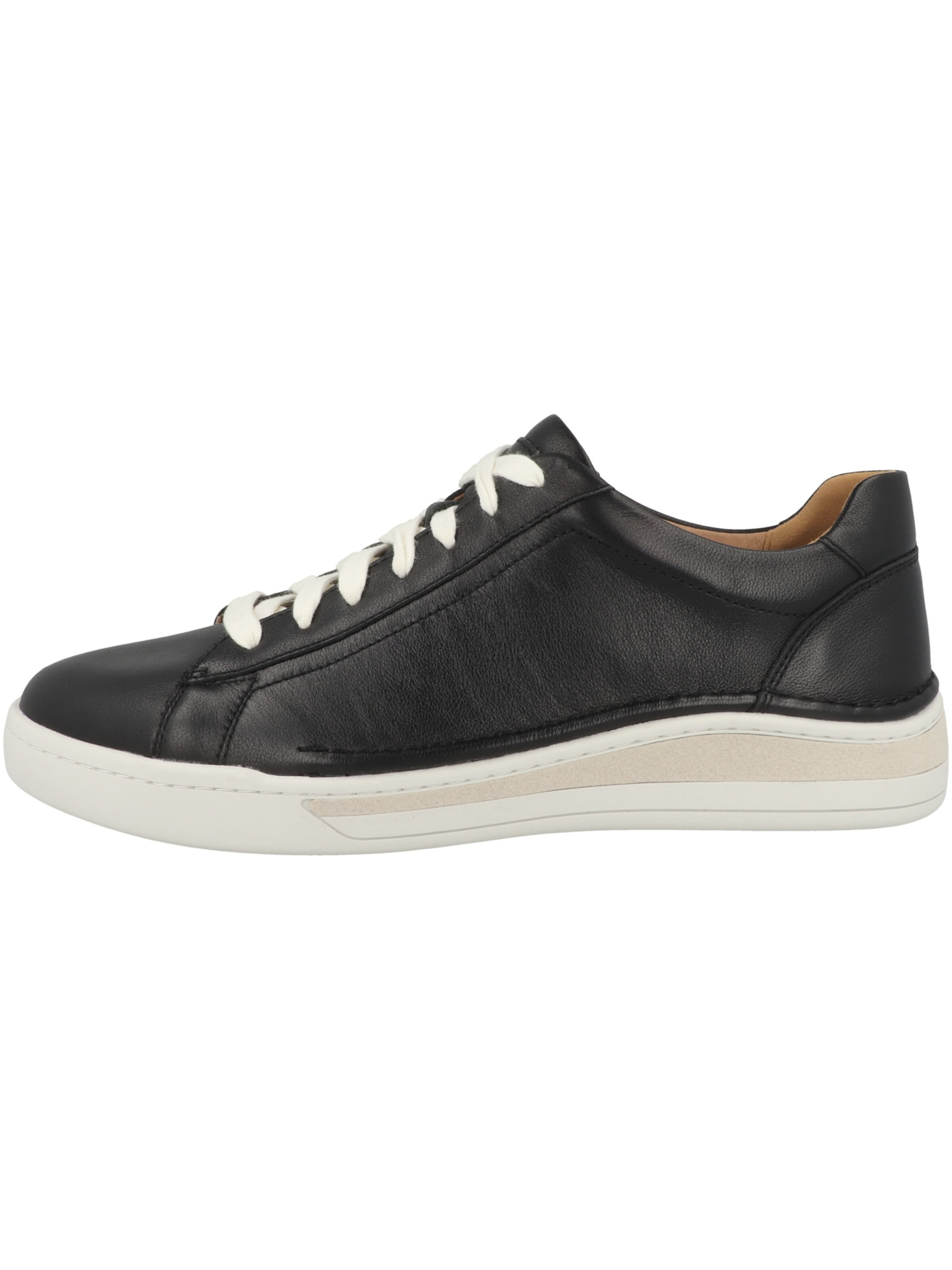 JOSEF SEIBEL Sneakers laag 'Cleve 02' in Zwart