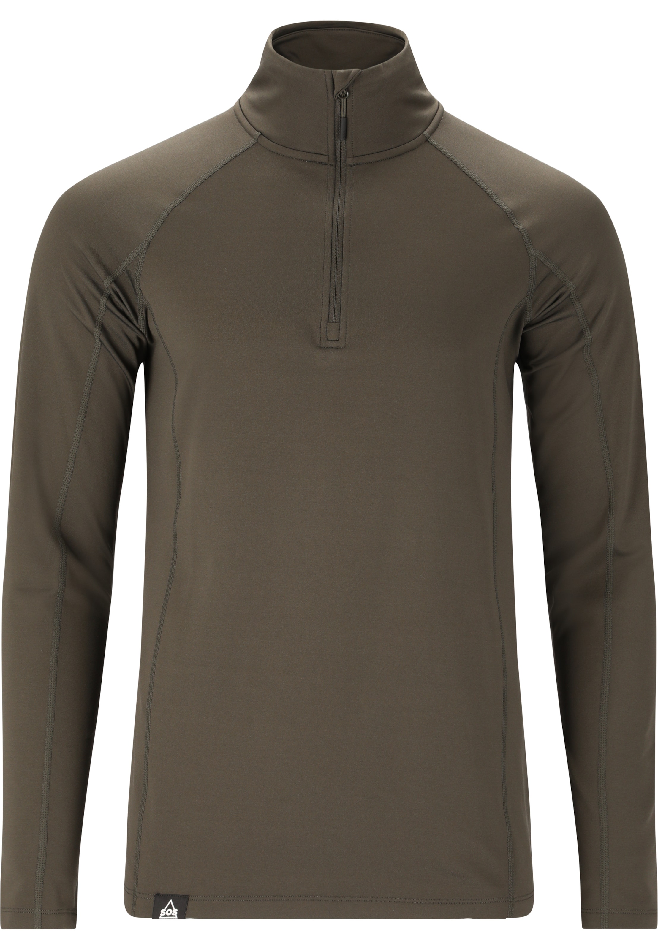 SOS Funktionsshirt 'Jasna' in Braun: Vorderseite