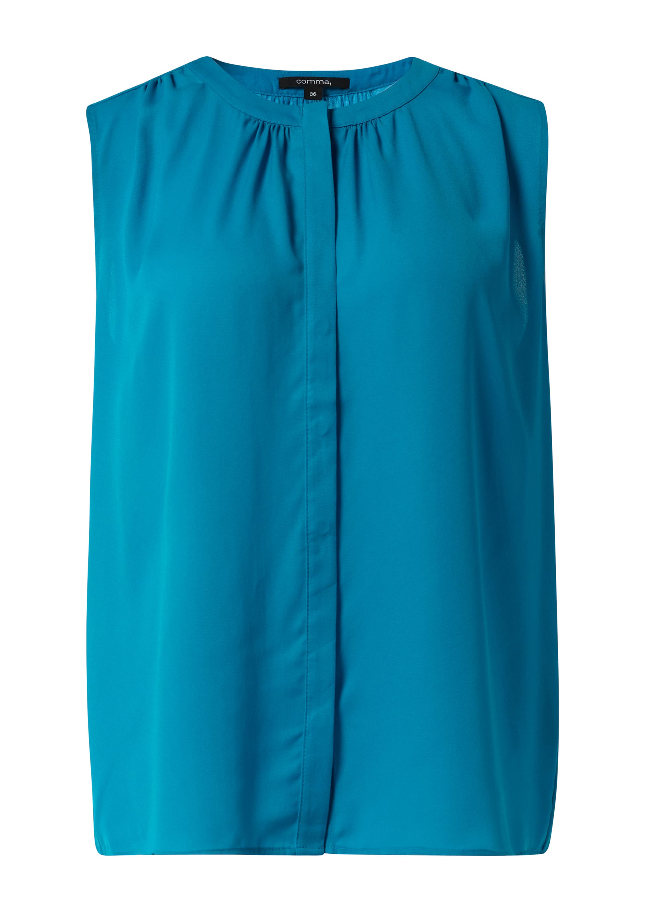 COMMA Blouse in Blauw: voorkant