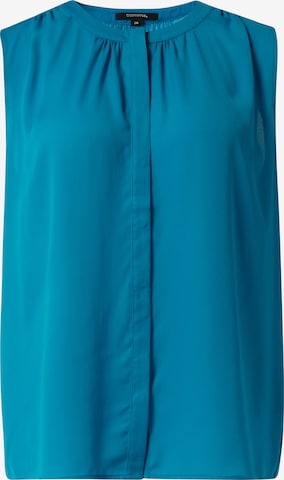Chemisier COMMA en bleu : devant