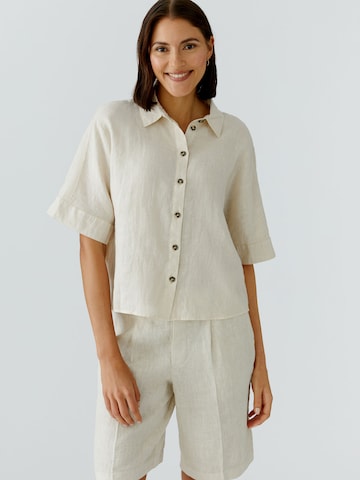 OUI Bluse in Beige: Vorderseite