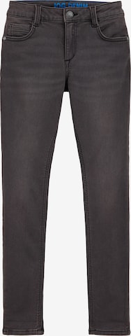 juoda WE Fashion Siauras Džinsai: priekis