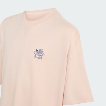 ADIDAS ORIGINALS T-Shirt 'Bubble Tea' in Pink