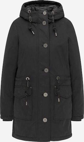Usha Winter Jacket in Black: front