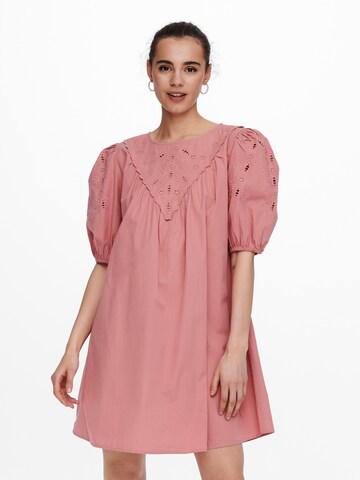 Robe ONLY en rose : devant