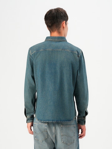 JACK & JONES Regular fit Button Up Shirt in Blue