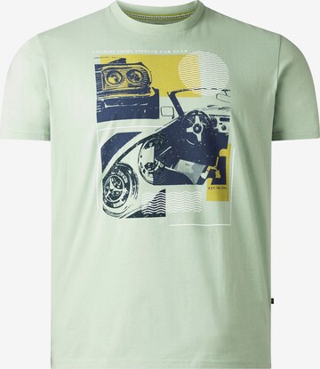 T-Shirt 'Earl Benjamin' Charles Colby en vert : devant