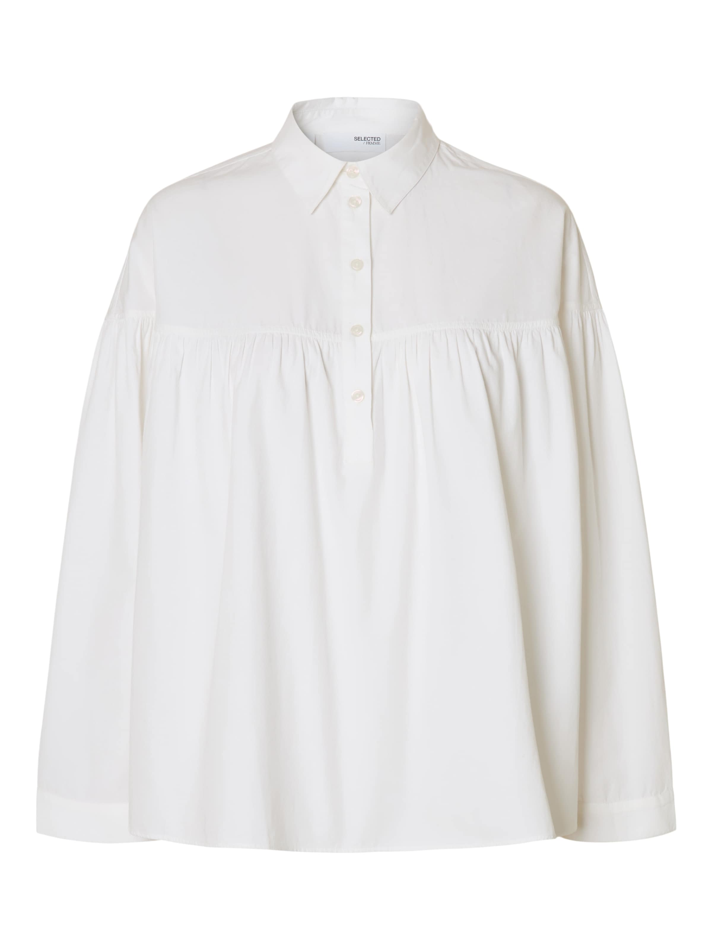 SELECTED Blusa en blanco, Vista del producto