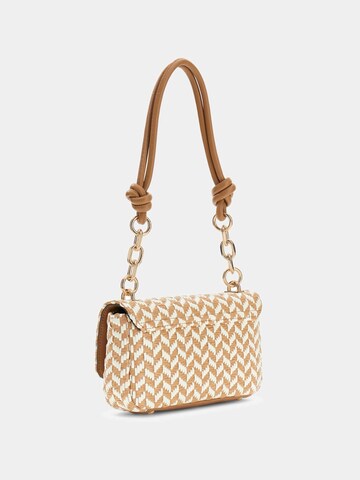 GUESS Schultertasche 'Tessi' in Braun