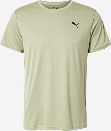 Maglia funzionale 'TAD Essential' di PUMA in verde: frontale
