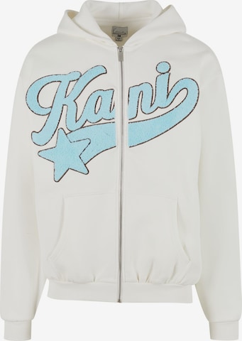 Karl Kani Collegetakki värissä valkoinen: etupuoli