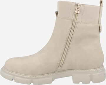 TOM TAILOR Ankle Boots in Beige