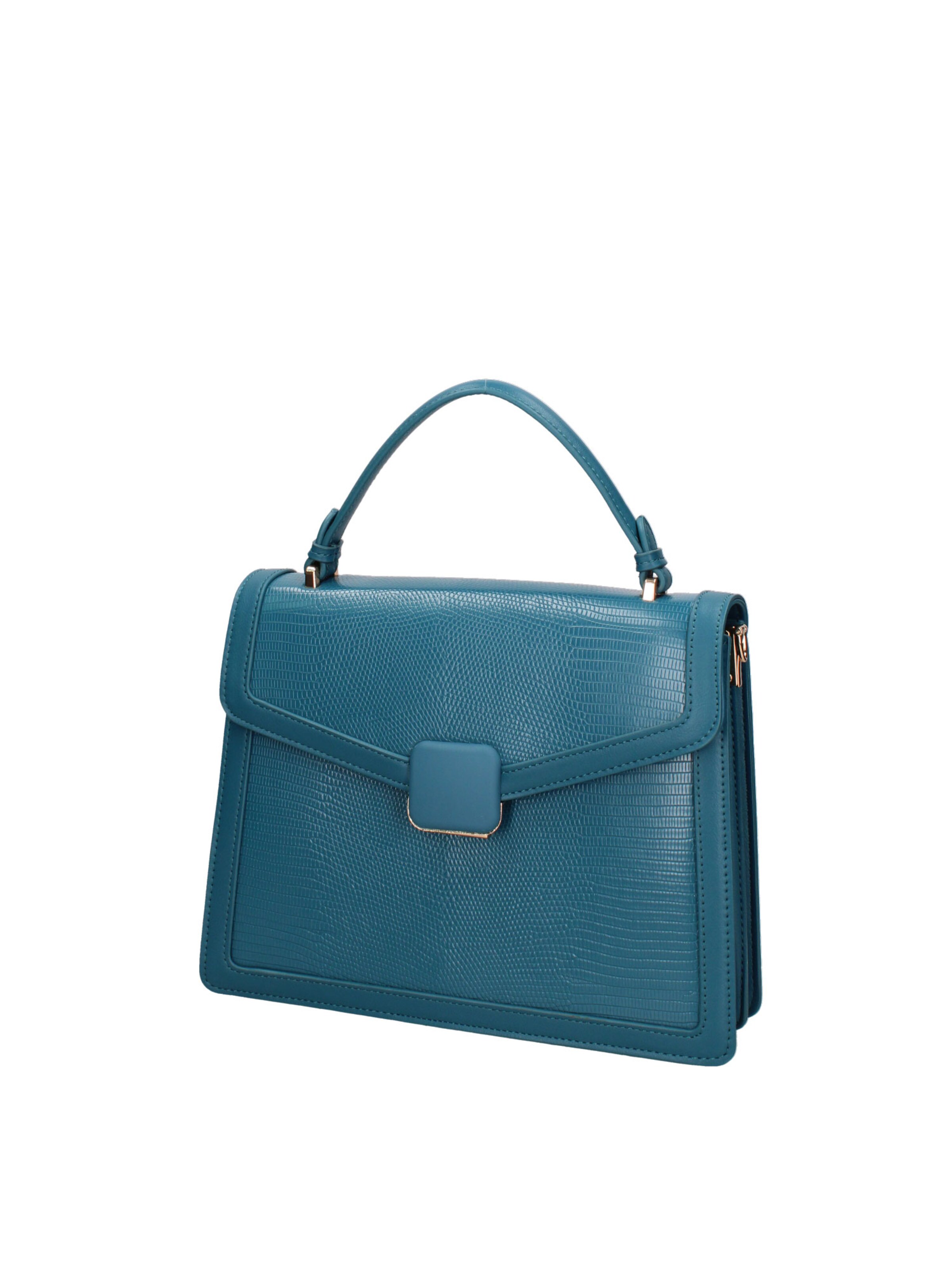 Borsa a mano 'Borsa a Mano Seraphina Ecopelle - Chiusura a Scatto e Tracolla' di Diana&Co. in verde