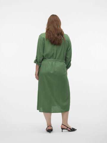 Vero Moda Curve Shirt Dress in Green