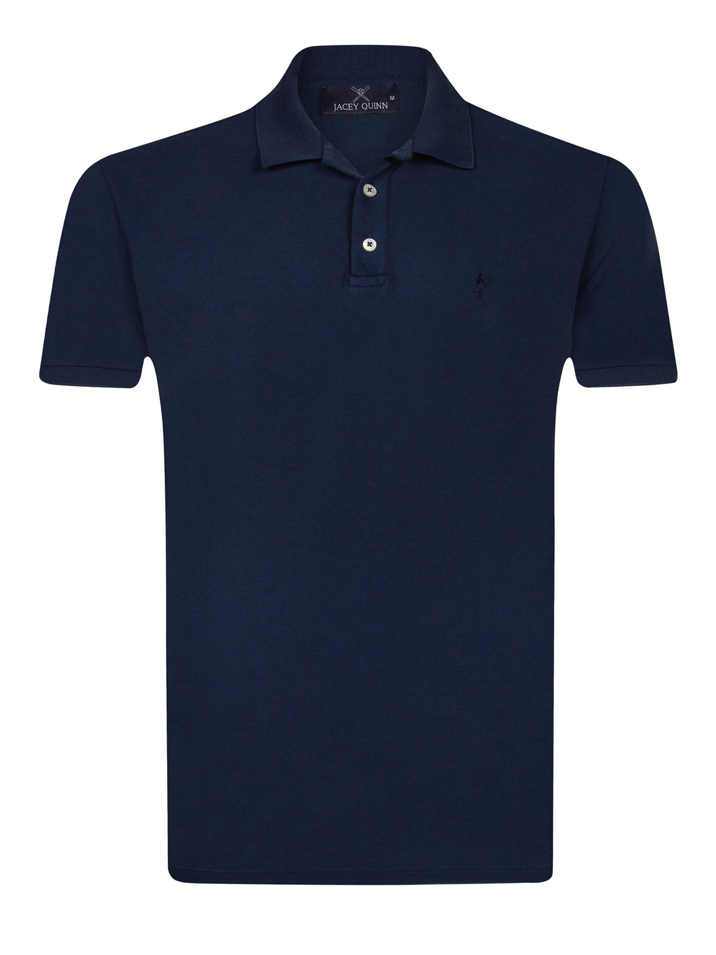 Jacey Quinn Tričko – modrá: přední strana