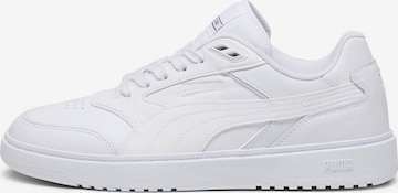 PUMA Sneakers laag 'Doublecourt' in Wit: voorkant