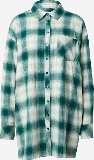 florence by mills exclusive for ABOUT YOU Skjortklänning 'Stella' i gul / grön / vit, Produktvy