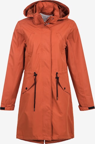 Weather Report Parka 'BRIELLE W-PRO 5000' in Braun: predná strana