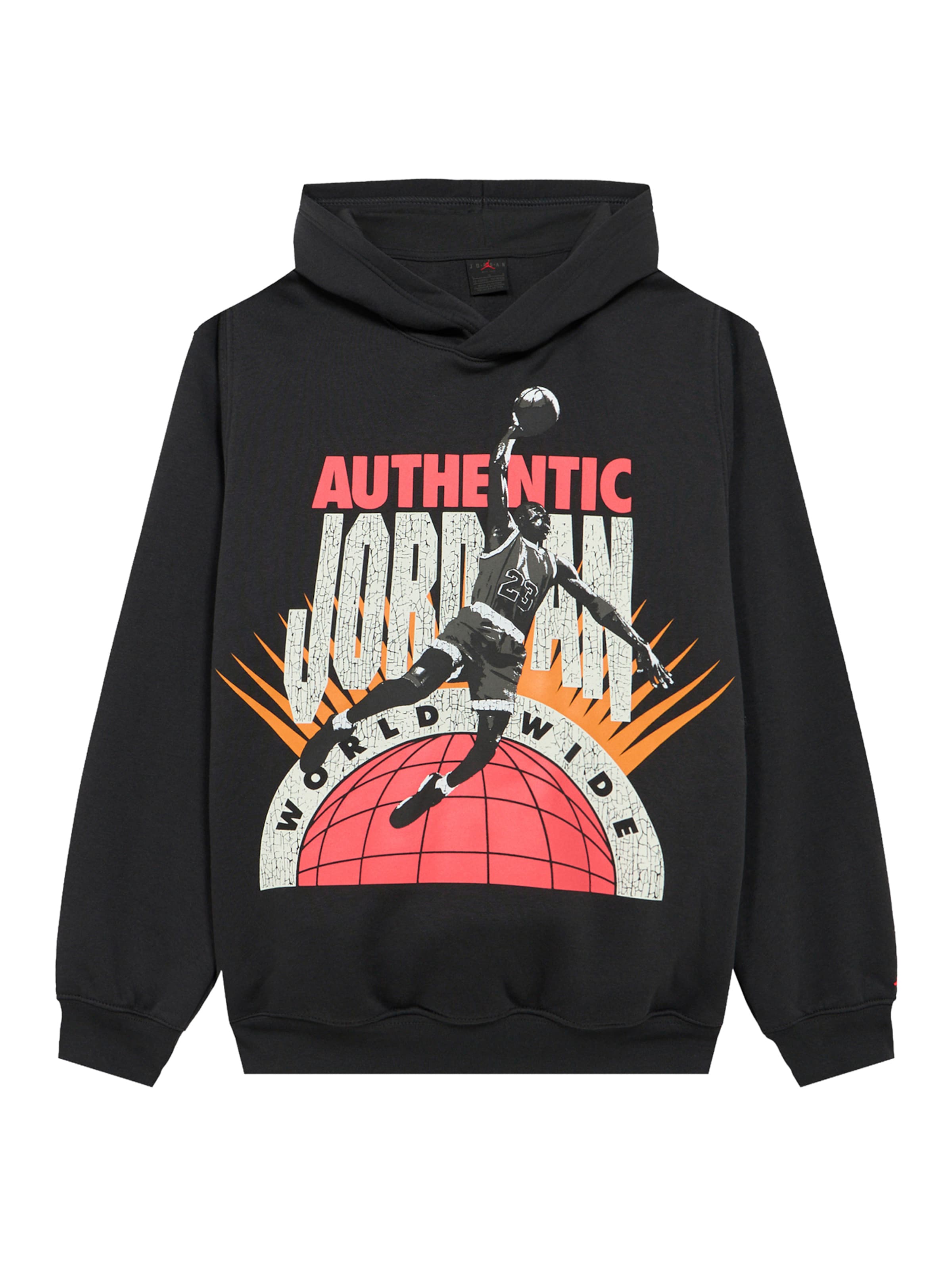 Jordan Sweatshirt 'AUTHENTIC' i svart: framsida