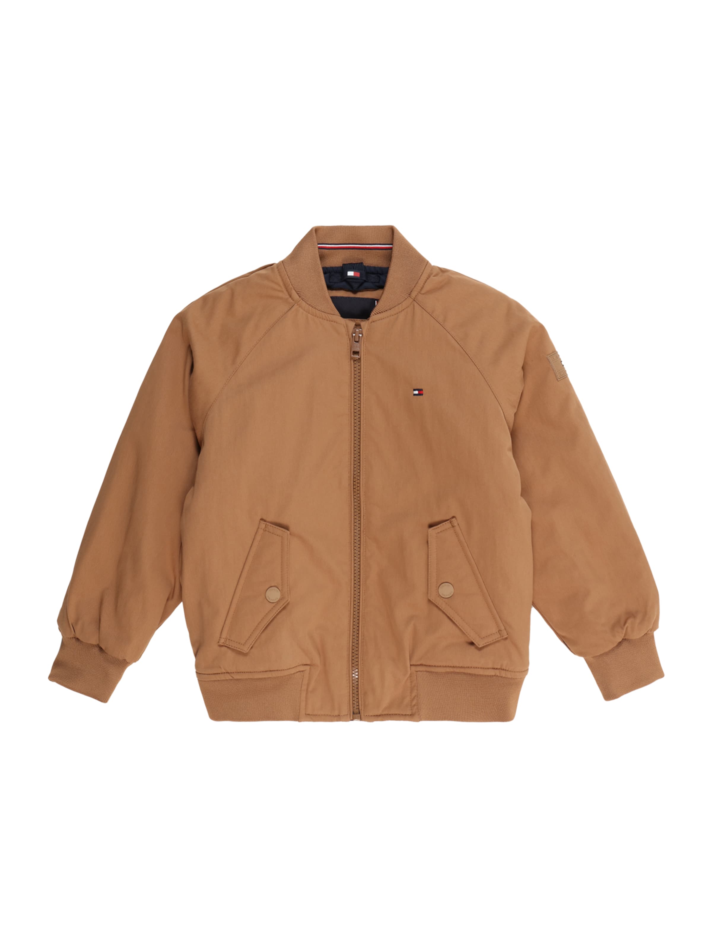 TOMMY HILFIGER Between-season jacket in Brown: front