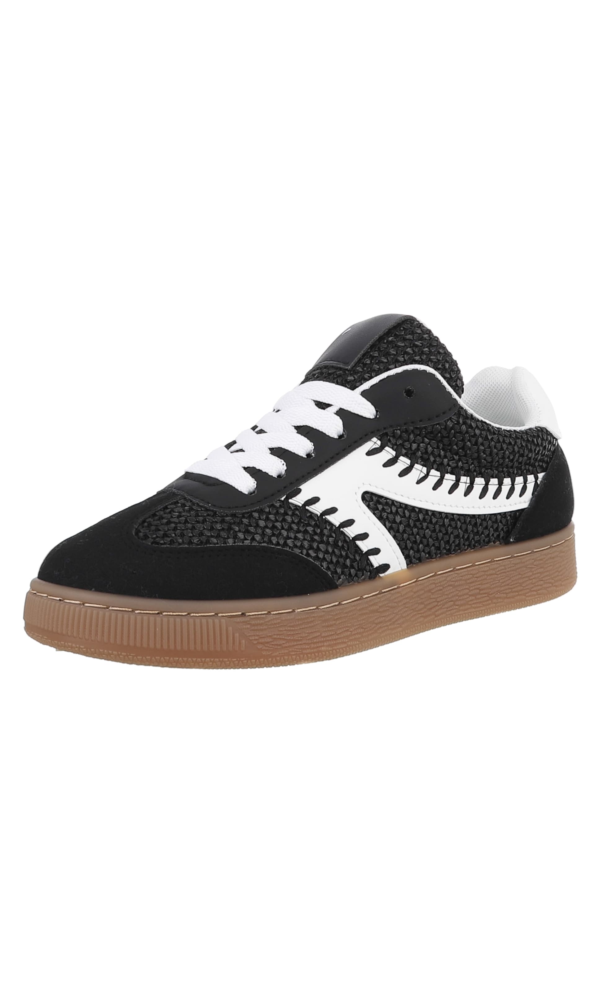 Ital-Design Sneakers in Black: front