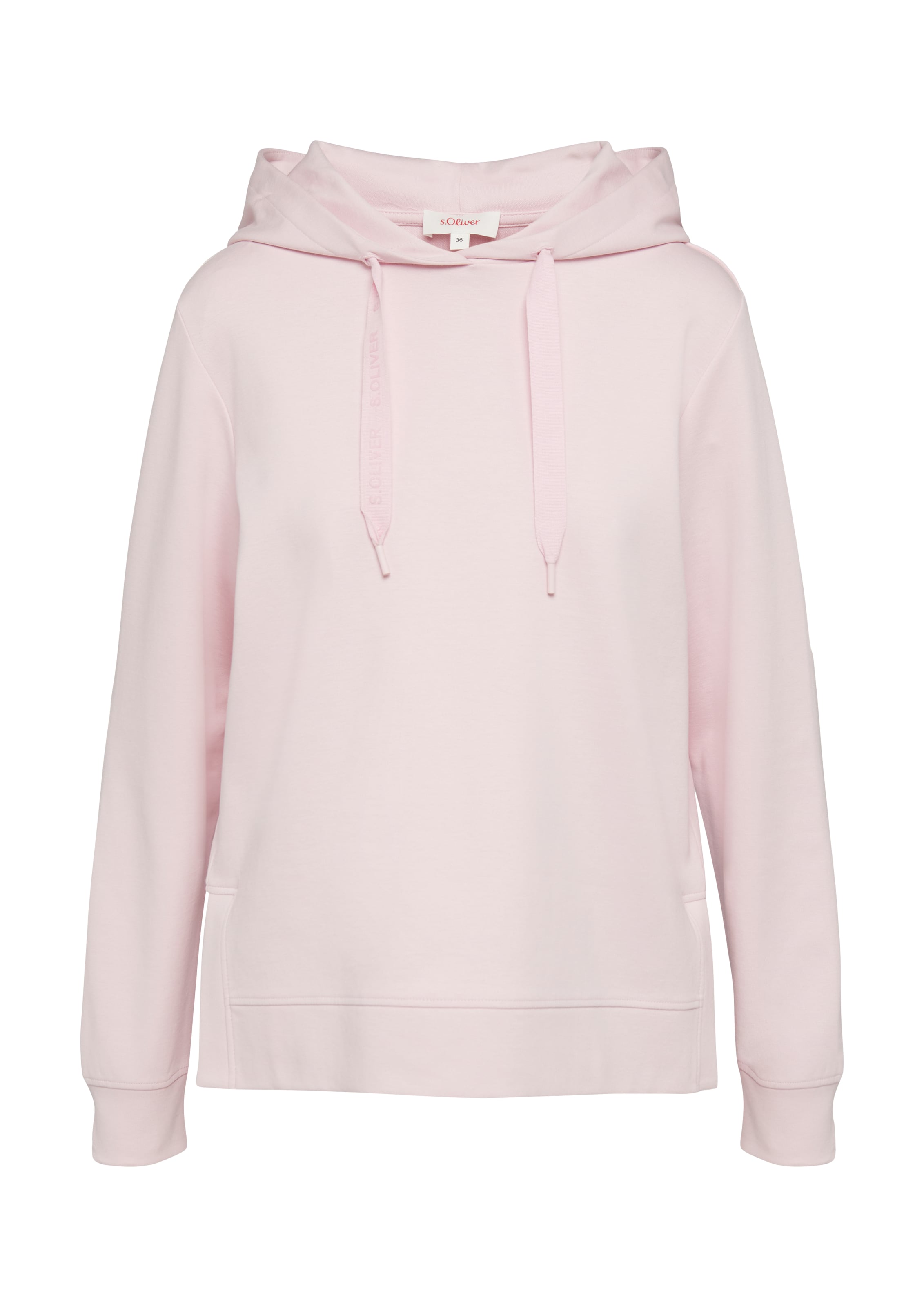 s.Oliver Sweatshirt in Roze: voorkant