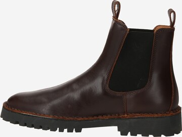 SELECTED HOMME Chelsea Boots in Braun