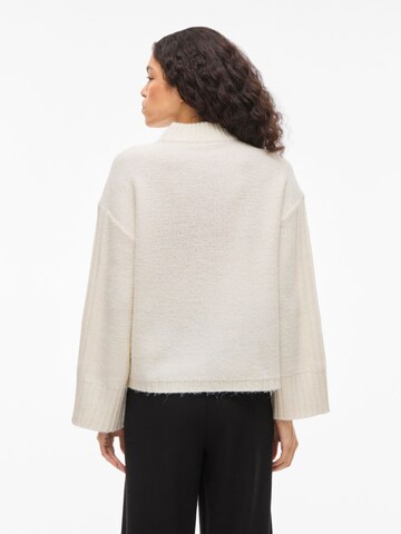 VILA Sweater 'VIBibbi' in White