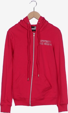 Love Moschino Kapuzenpullover XS in Pink: Vorderseite