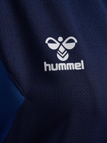 Hummel Athletic Zip-Up Hoodie 'AUTHENTIC PL' in Blue