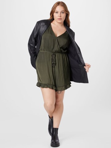 ABOUT YOU Curvy Jumpsuit 'Meret' in Green