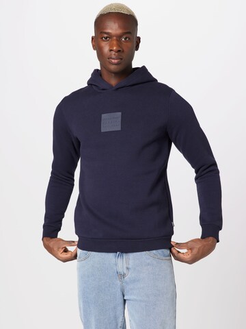 JACK & JONES Sweatshirt 'COBBLE' i blå: framsida