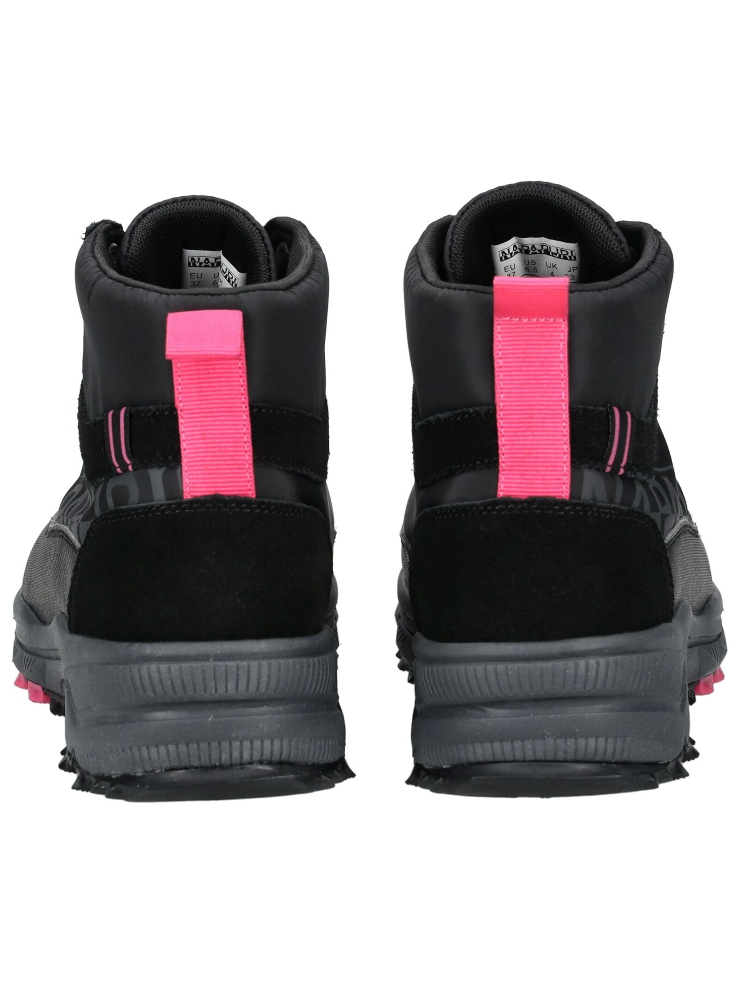 NAPAPIJRI Schnürstiefelette in Schwarz