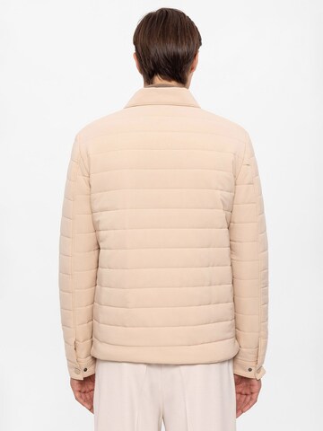 Antioch Välikausitakki 'Collar' värissä beige