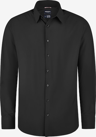 HECHTER PARIS Hemd in Schwarz: Vorderseite