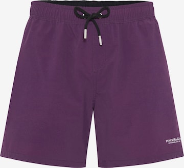 Funky Buddha Uimashortsit värissä lila: etupuoli