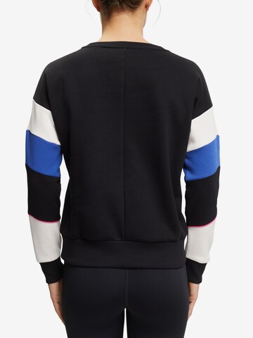 ESPRIT Athletic Sweatshirt in Black