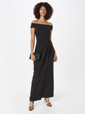 Abito da sera 'SARAN' di Lauren Ralph Lauren in nero