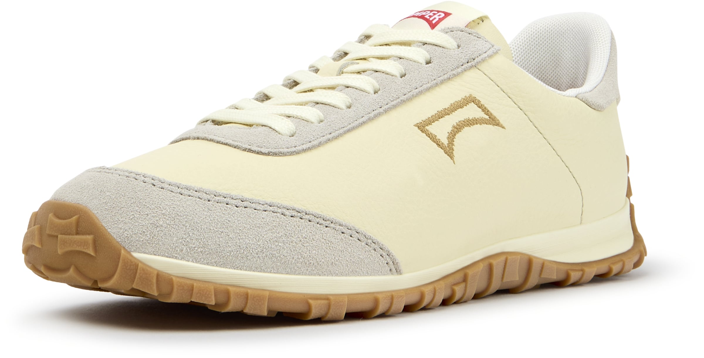 Baskets basses ' Drift Walk ' CAMPER en jaune : devant