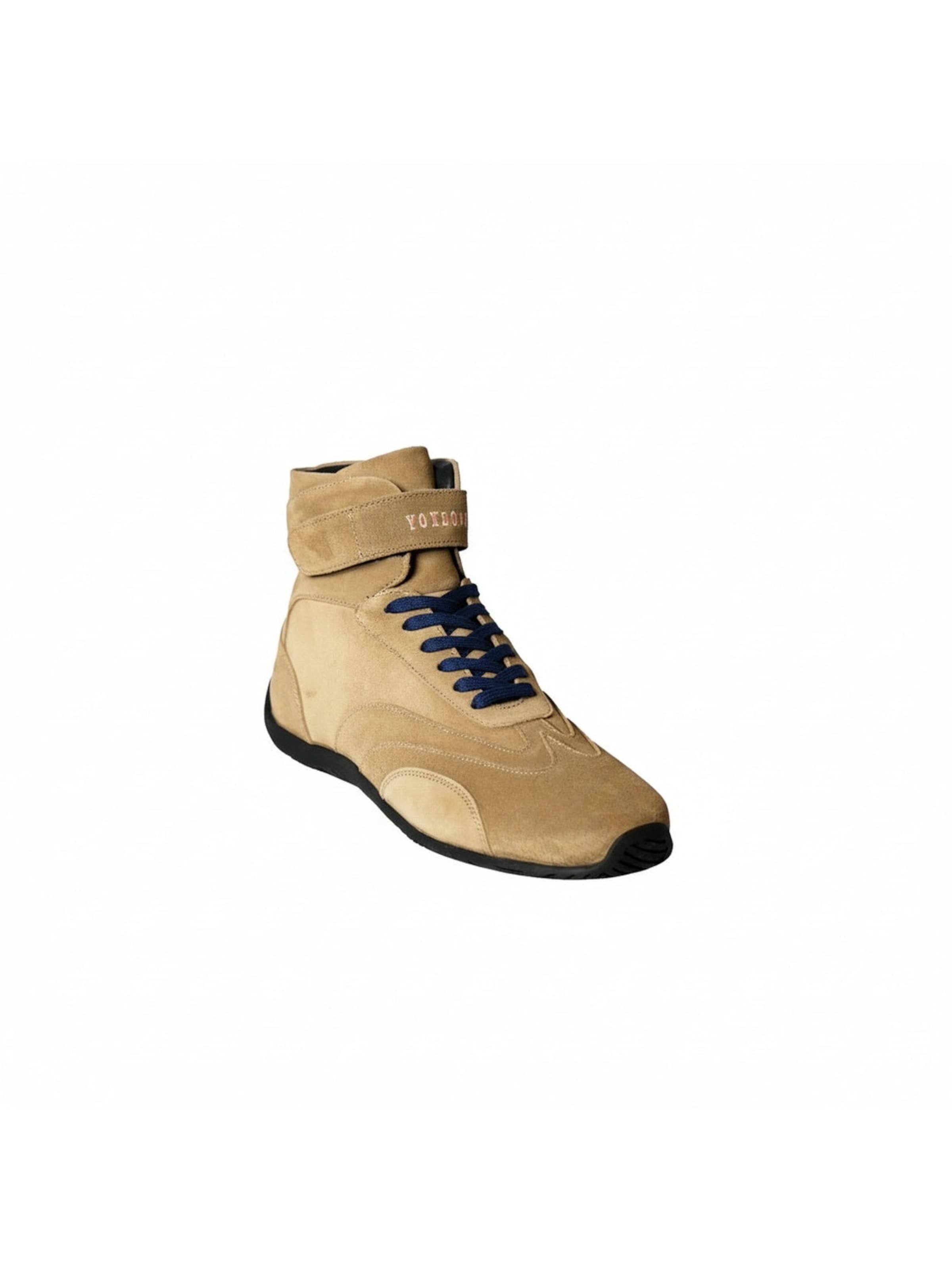 Sneaker alta 'Senna Boots' di Yoxeone in beige: frontale