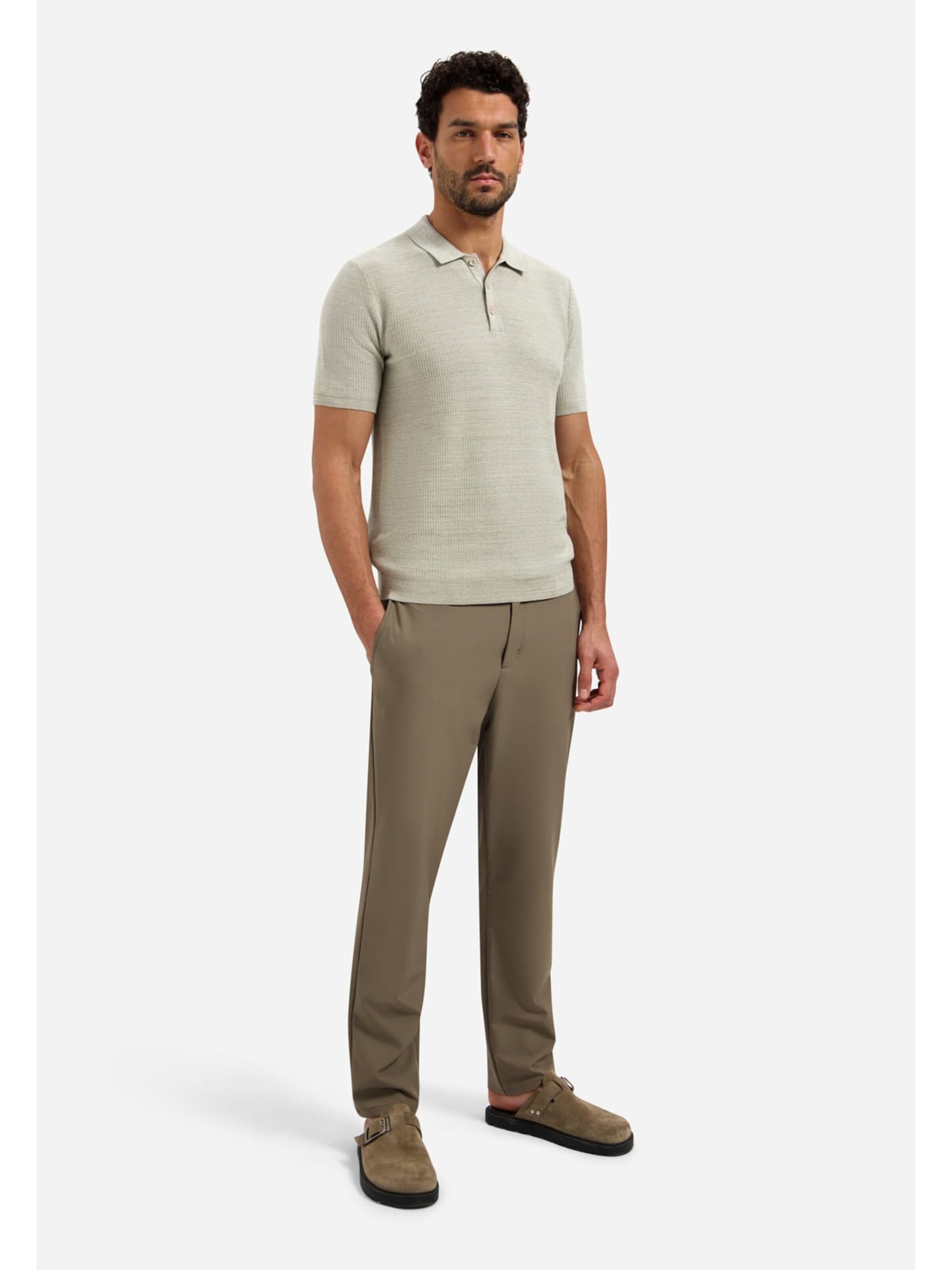 No Excess Shirt in Beige