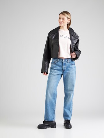 Maglietta di GUESS JEANS in rosa