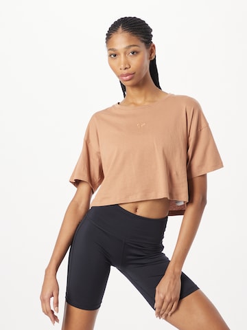 ROXY Performance shirt in Brown: front