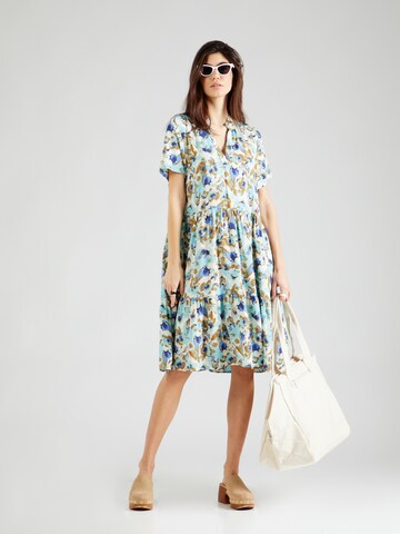 SAINT TROPEZ Shirt Dress 'Eda' in Blue