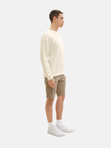 TOM TAILOR Regular Shorts in Beige