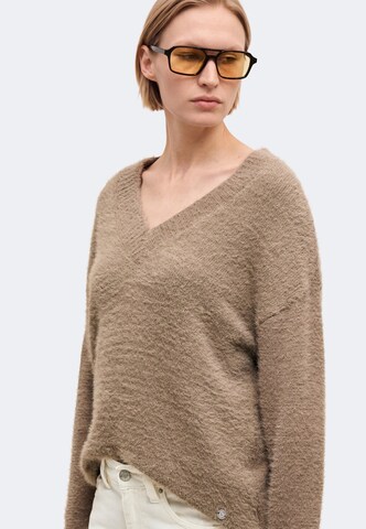Pull-over 'Al44ida' ZABAIONE en marron : devant