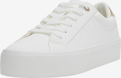 Pull&Bear Niske tenisice u zlatna / bijela, Pregled proizvoda