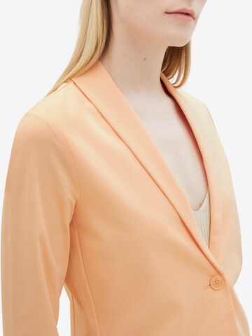 Blazer di TOM TAILOR in arancione